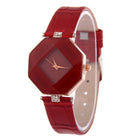 Women Watches Gem Cut Geometry Crystal