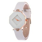 Women Watches Gem Cut Geometry Crystal