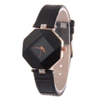 Women Watches Gem Cut Geometry Crystal