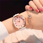 Polygonal dial design women watches luxury